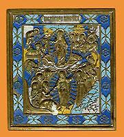 Икона «Воскресение Христово». XVIII-XIX века