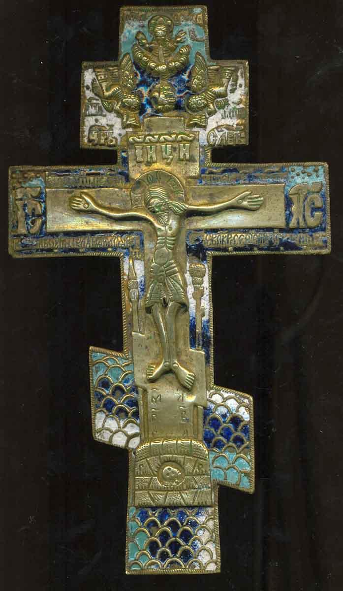 Киотный крест XVII