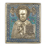 Икона литая большеформатная “Никола Чудотворец”