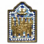 Икона трёхвершковая “Избранные святые”