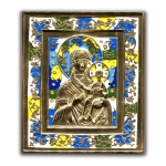 Икона трехвершковая “Богоматерь Одигитрия Смоленская”