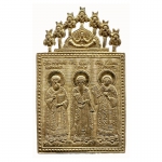 Икона большая “Три святителя”