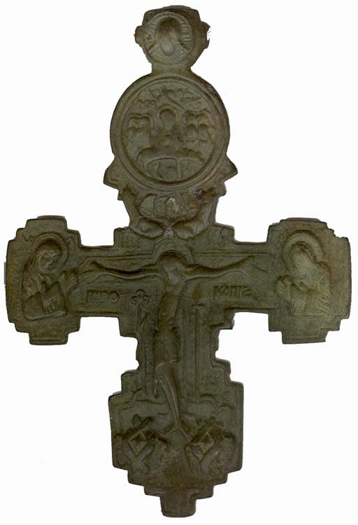 Киотный крест XVII
