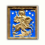 Икона малая “Чудо Георгия о змие”