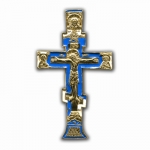 Крест малый поморский “Распятие с предстоящими”