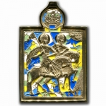Икона большая “Благоверные князья Борис и Глеб”